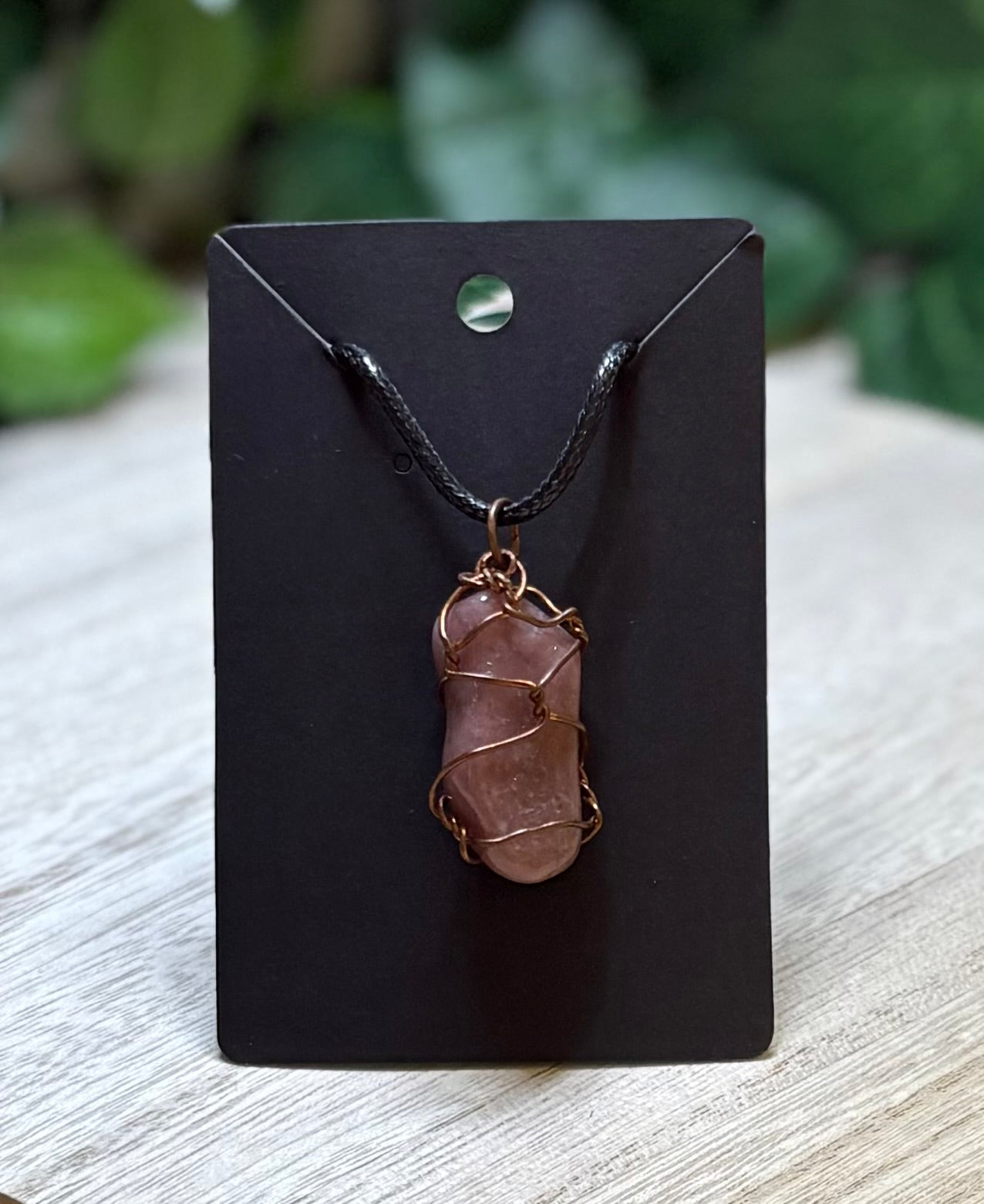 Strawberry Quartz Necklace