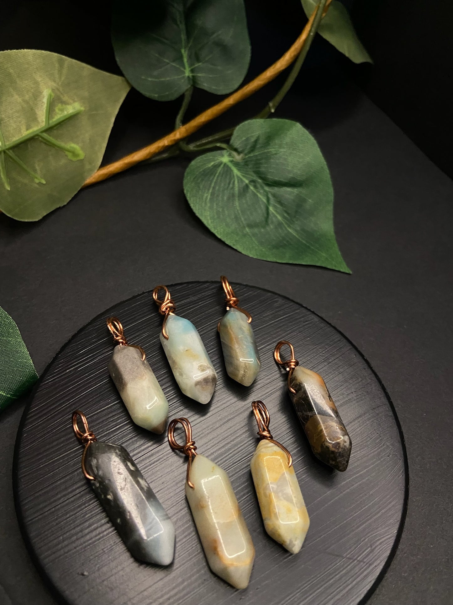 Amazonite Pendant Necklace (Arcane Enchantments)
