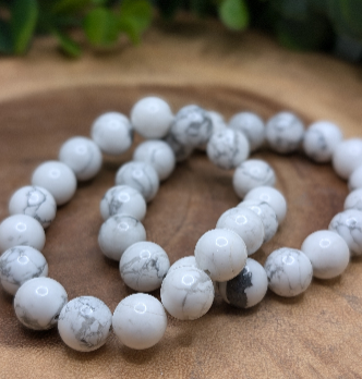 Howlite 10mm Bracelet