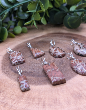 Leopard Skin Jasper Pendant