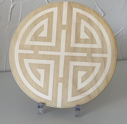 Four Blessings Crystal Grid 6”