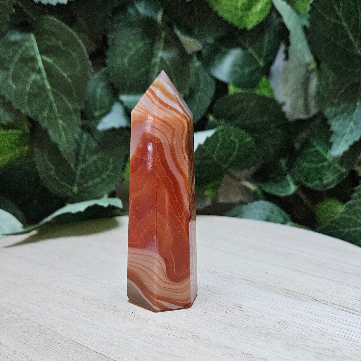 Carnelian Polished Points