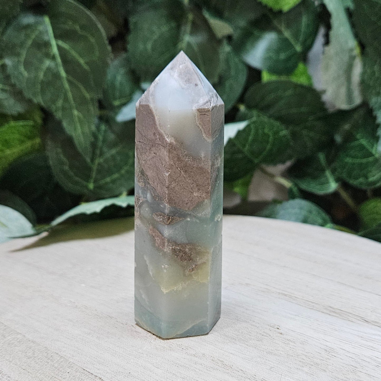 Sky Blue Quartz Polished Points