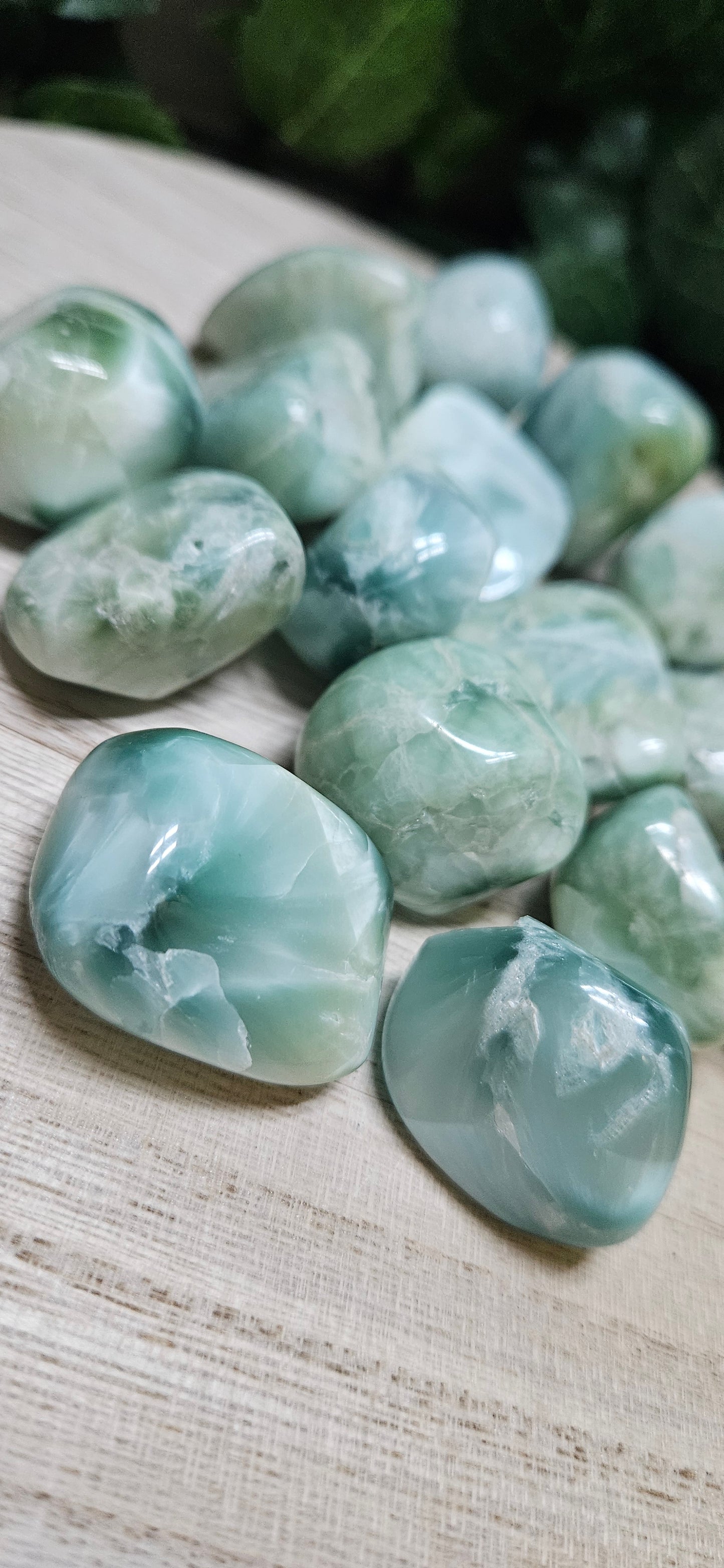 Hemimorphite Tumbled Stone (L)