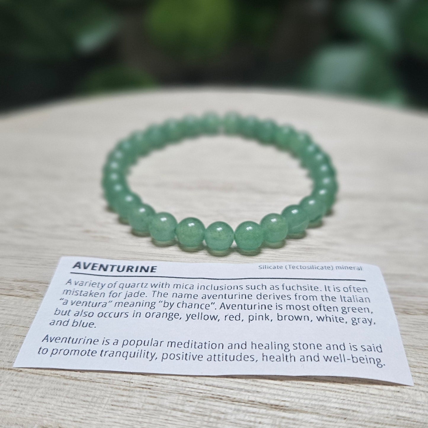 Green Aventurine Bracelet 6mm