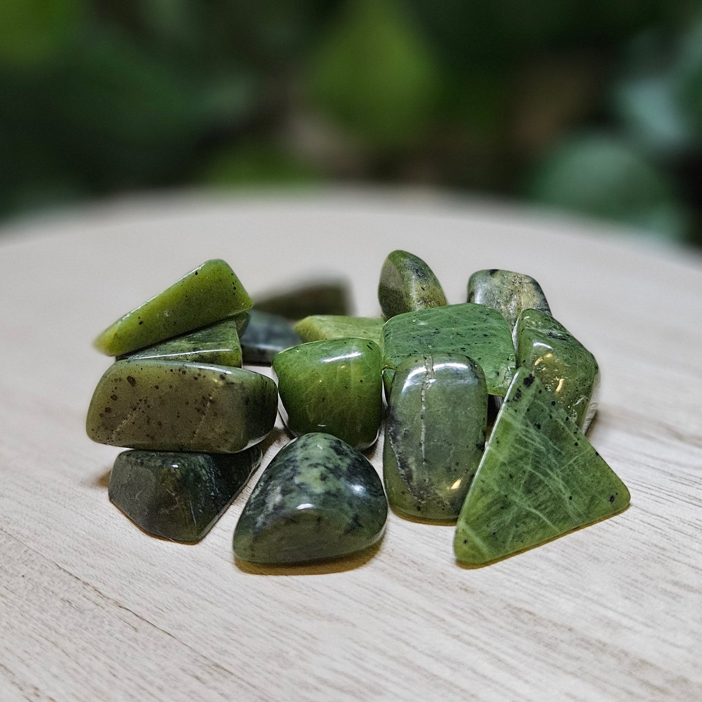 Nephrite Jade Tumbled