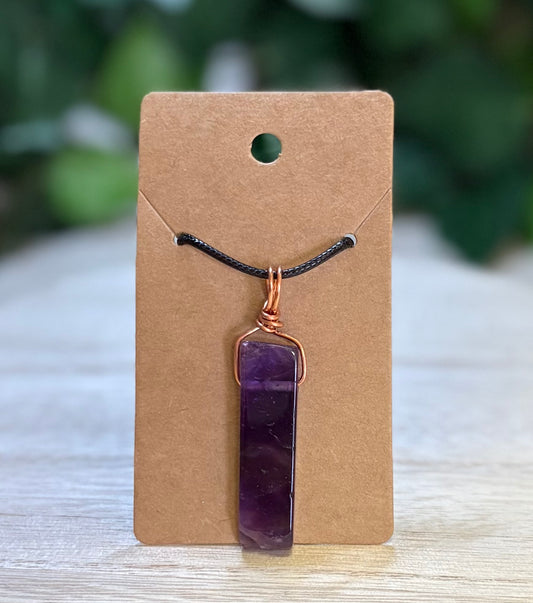 Amethyst Necklace (Arcane Enchantments)