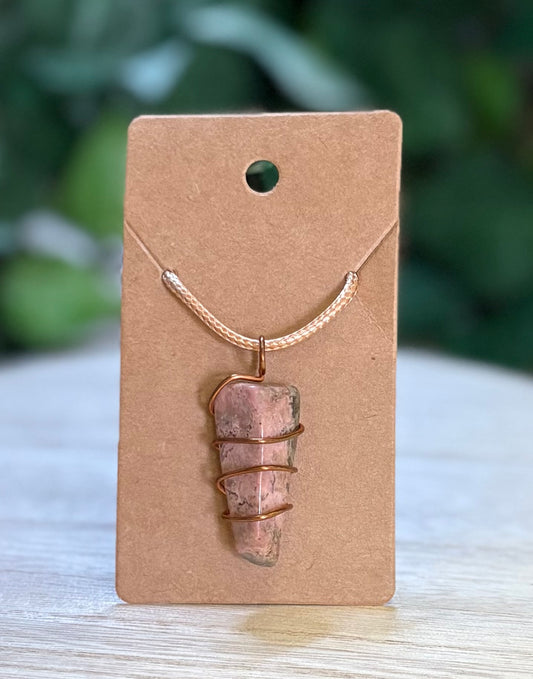 Rhodonite Necklace (Arcane Enchantments)