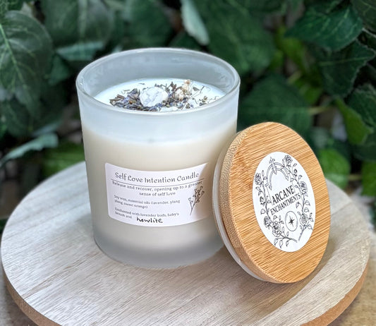 Self Love Intention Candle - Howlite