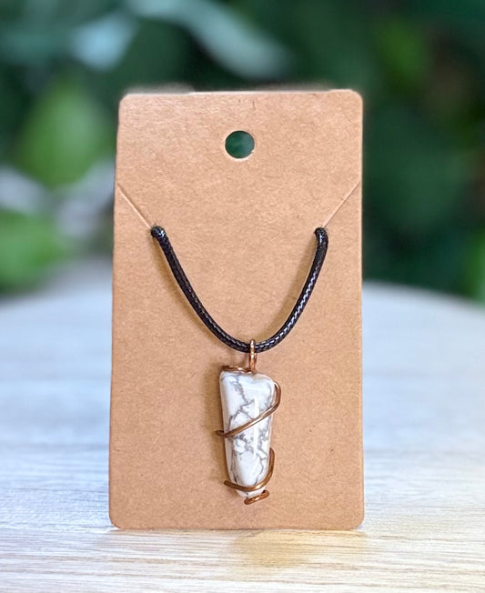 Howlite Necklace (Arcane Enchantments)