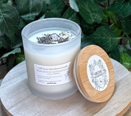 Self Love Intention Candle - Sodalite