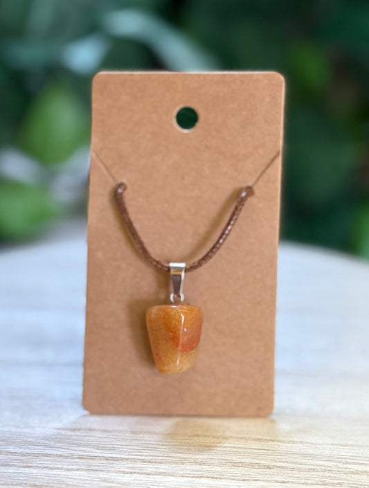 Orange Calcite Necklace (Arcane Enchantments)