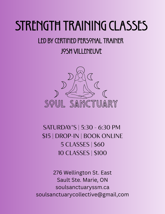 Strength Training Classes with Josh Villeneuve