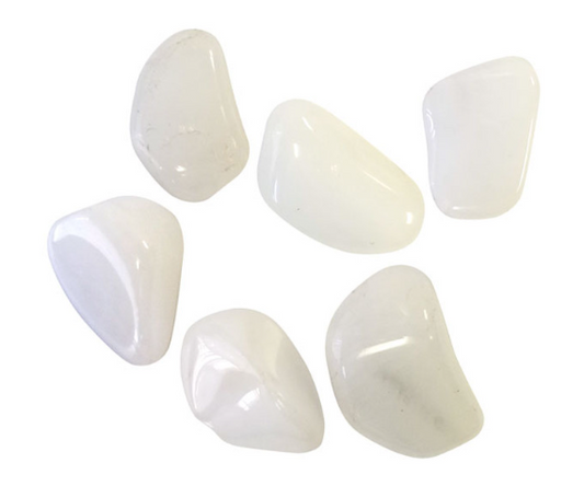 Snow Quartz Tumbled