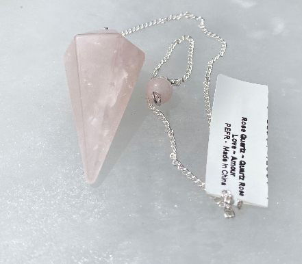 Rose Quartz Pendulum