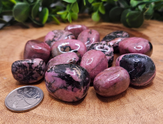 Rhodonite Tumbled Stone