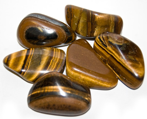 Gold Tiger Eye Tumbled Stone