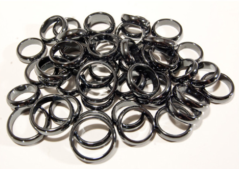 Hematite Rings (Sizes 5 - 9)