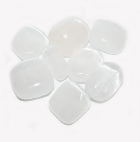 Satin Spar (Selenite) Tumbled Stone