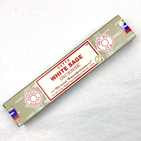 Satya White Sage Incense Sticks Pack (15 g)