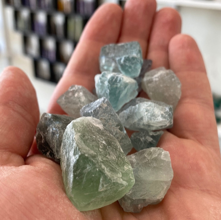 Fluorite Rough Cut