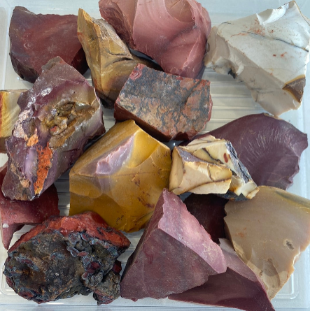 Jasper Mookaite Rough Cut