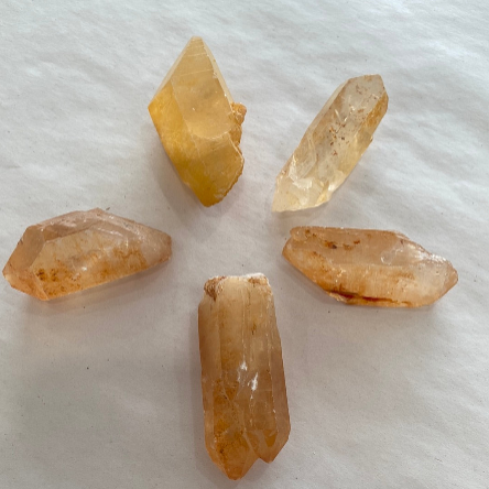 Tangerine Quartz Rough Points (S)