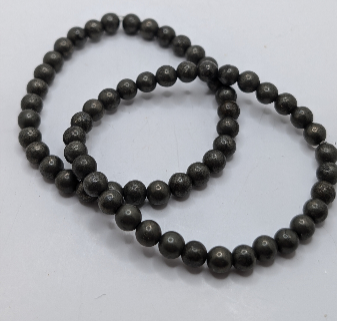 Pyrite 6mm Bracelet