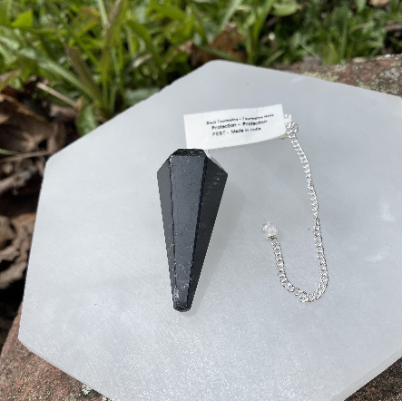Black Tourmaline Pendulum