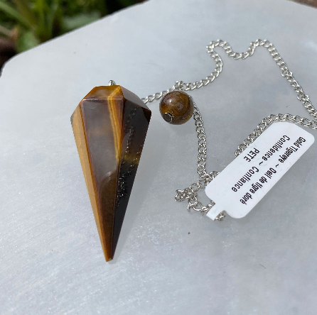 Gold Tiger Eye Pendulum