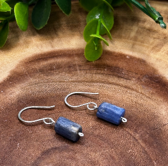 Kyanite Sterling Silver Dangle Earrings