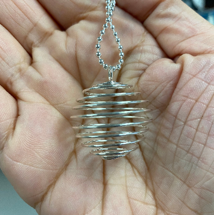 Crystal Cage Pendant (S)