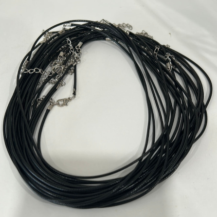 Black Cord Necklace