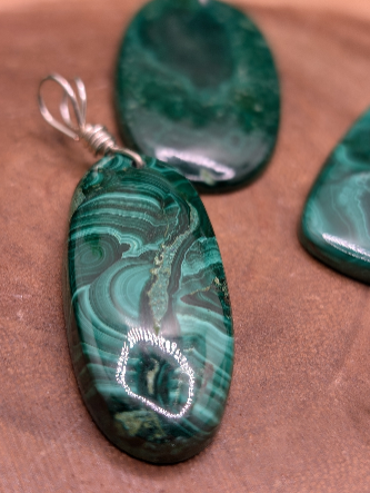 Malachite Pendant (Large)