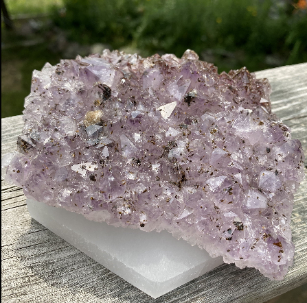 AA Amethyst Crystal Cluster