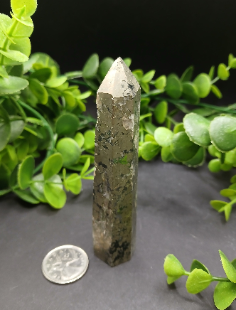 Pyrite Polished Point