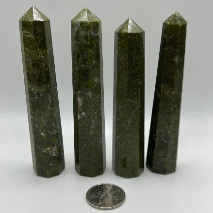 Vesuvianite Polished Point (3-5")