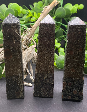 4” Spinel Matrix Obelisk