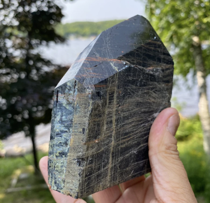 Black Tourmaline Top Polished Point (Item 12)