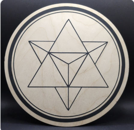 Merkaba 8" Crystal Grid