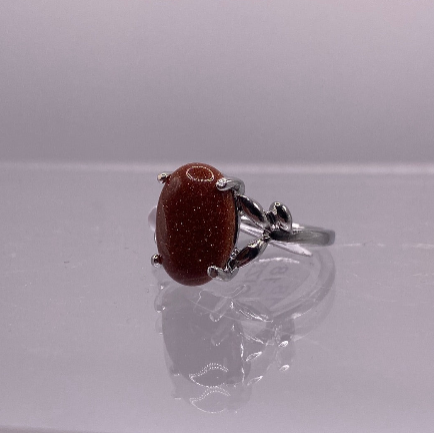 Goldstone Gemstone Rings