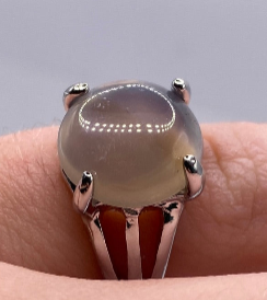 Smokey Quartz Gemstone Ring