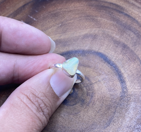 Opal Sterling Silver Ring