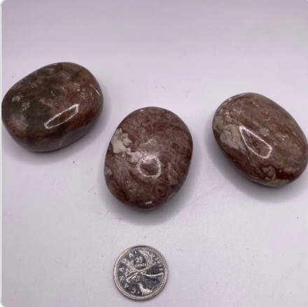 Rosita Jasper Palm Stone