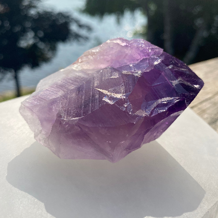 AAA Rough Amethyst Single Terminated Crystal (Item 2)