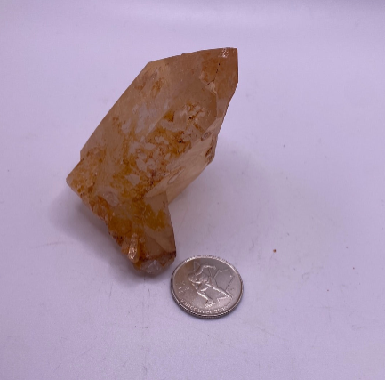 Tangerine Quartz Specimen