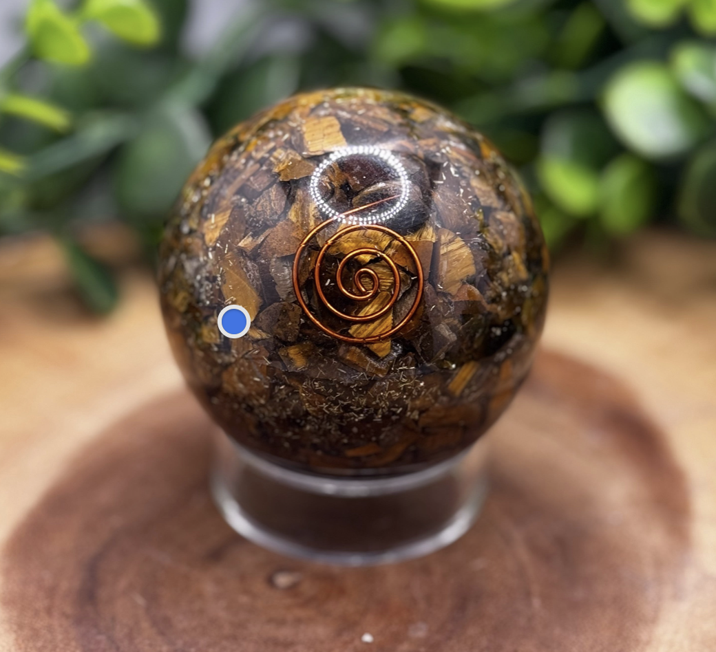 Orgonite Chakra Sphere