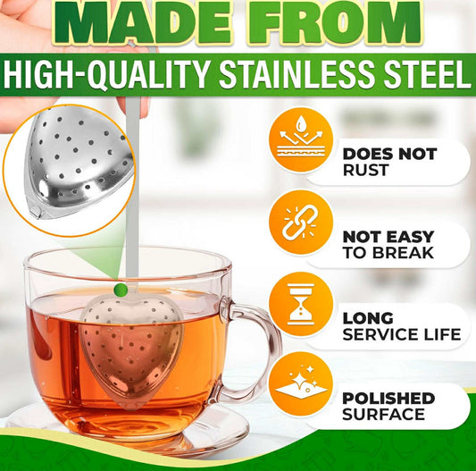 Heart Shape Tea Strainer
