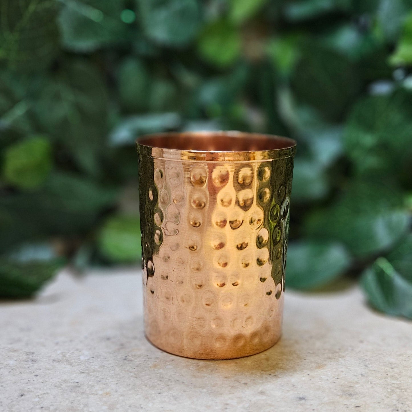 Hammered Copper Tumbler Cup (3.5 in.)