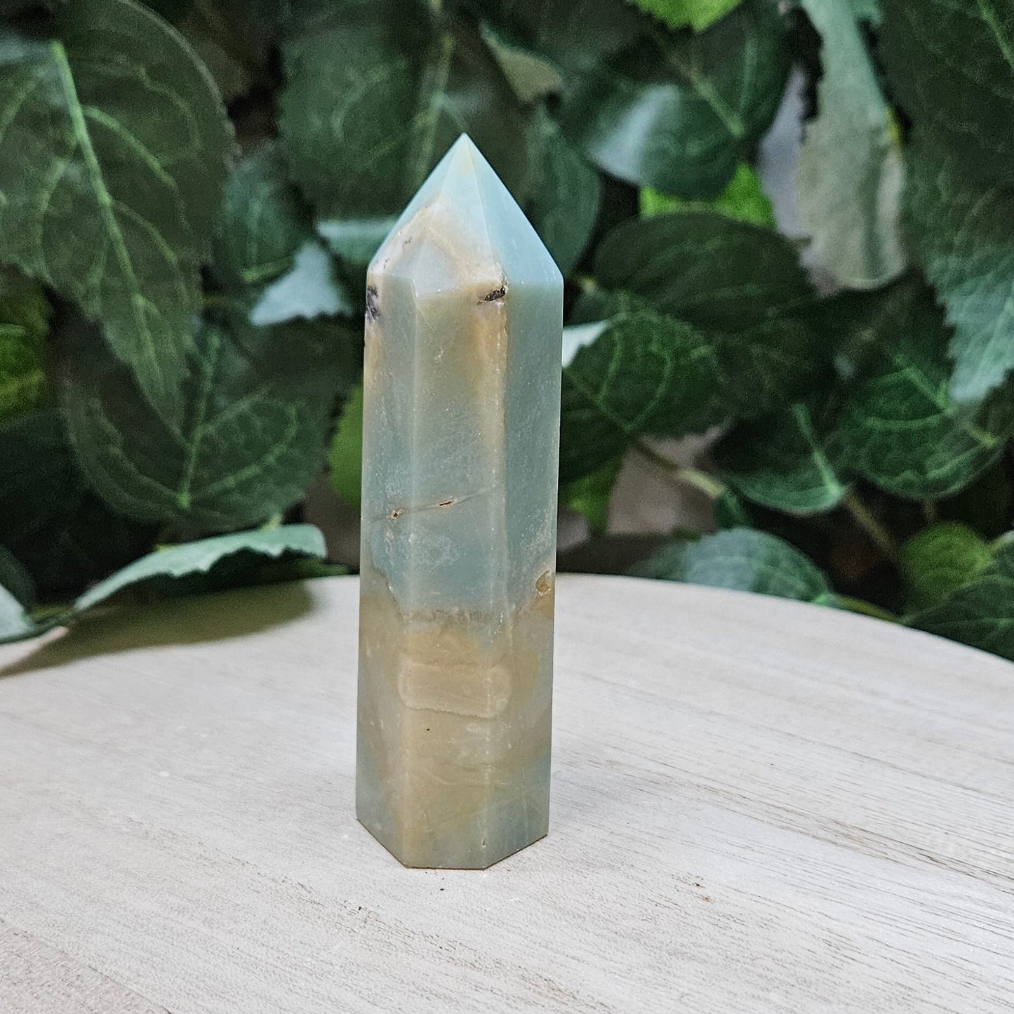 Sky Blue Quartz Polished Points